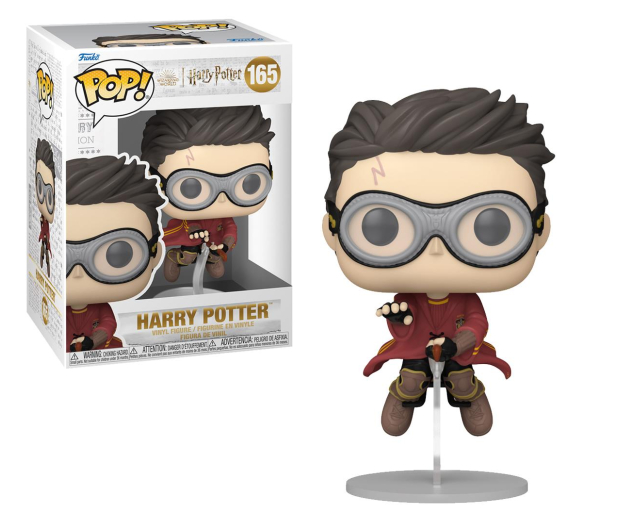 Funko POP Movies: HP POA - Harry w/Broom (Quidditch) - 1260935 - zdjęcie